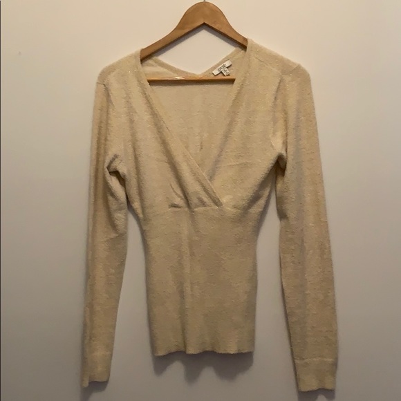 Cache Metallic Sweater size Medium - Picture 1 of 6